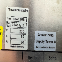 Sartorius Biostat B Plus Benchtop Laboratory Fermentor/Bioreactor System image 3